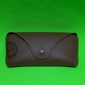 Ray Ban Tan Eyeglass Sunglass Case (Case Only)